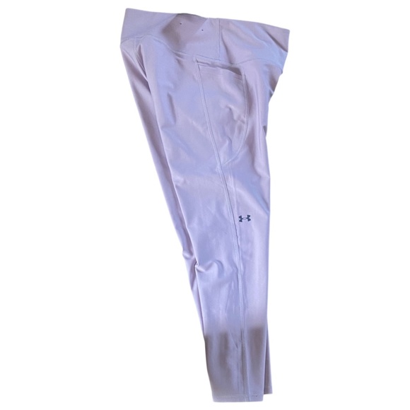 Under Armour lilac high rise, compression, ankle legging. Sz L - Picture 5 of 16